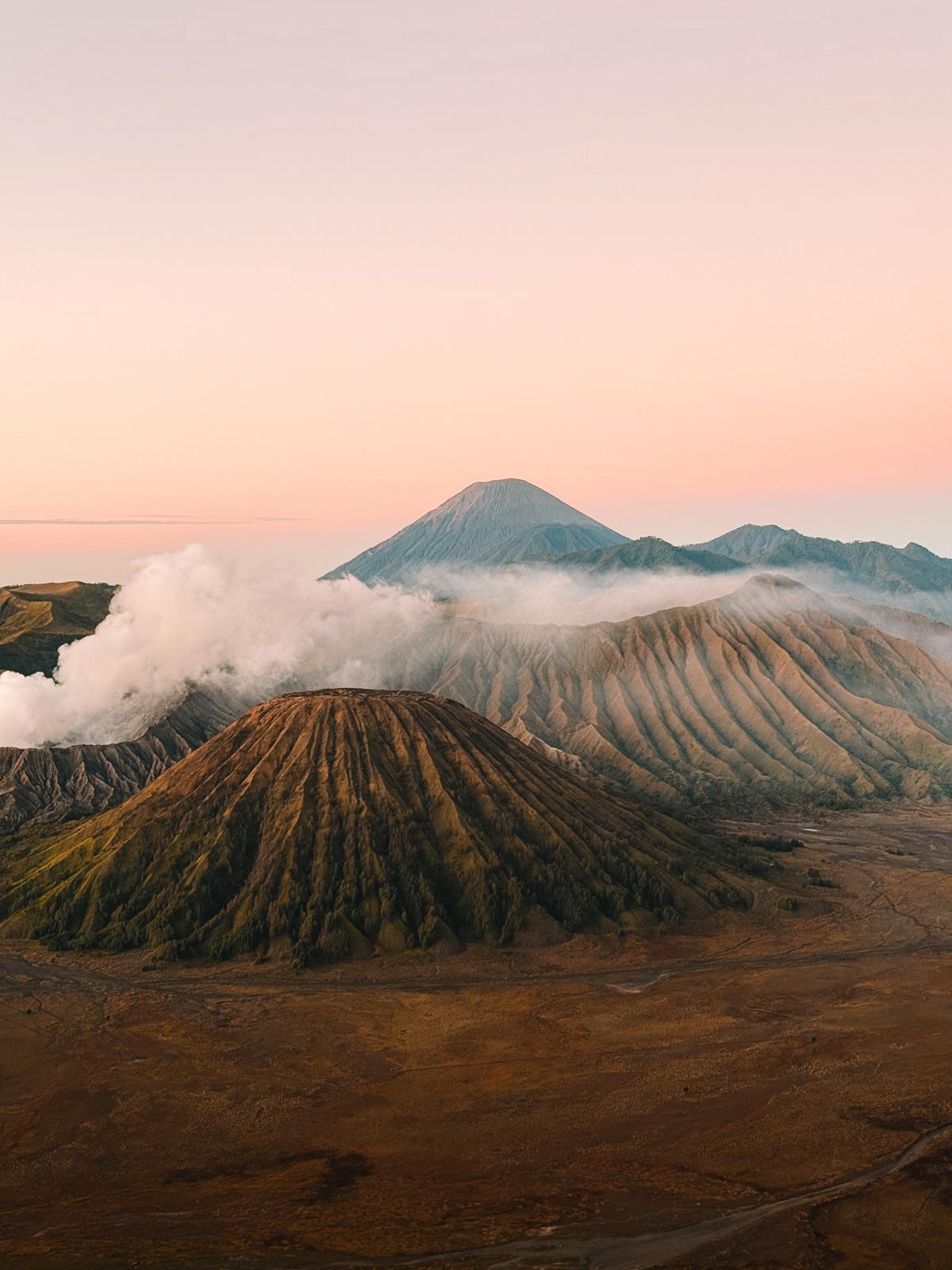 Mount Bromo Flugzeug
